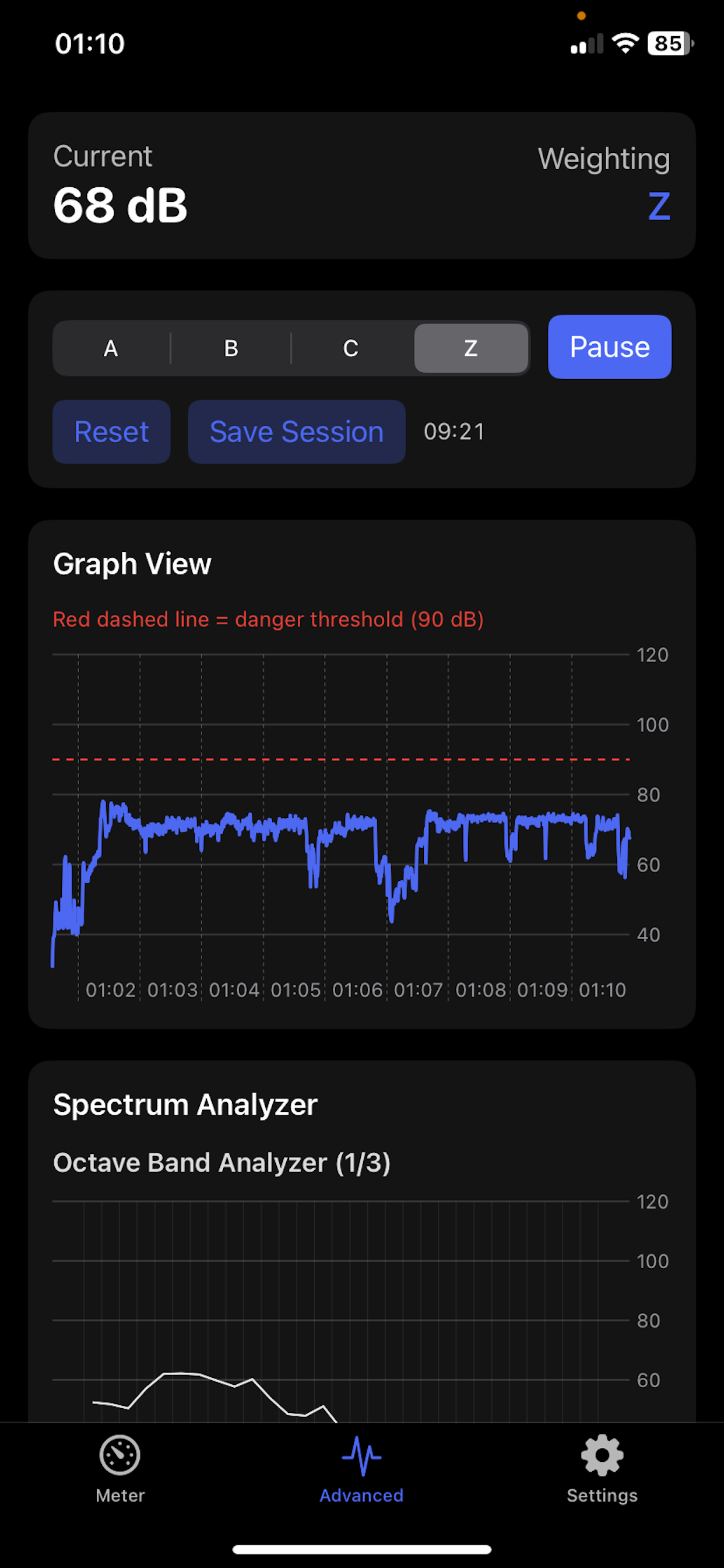 Decibel Meter — noise meter and dB tracking