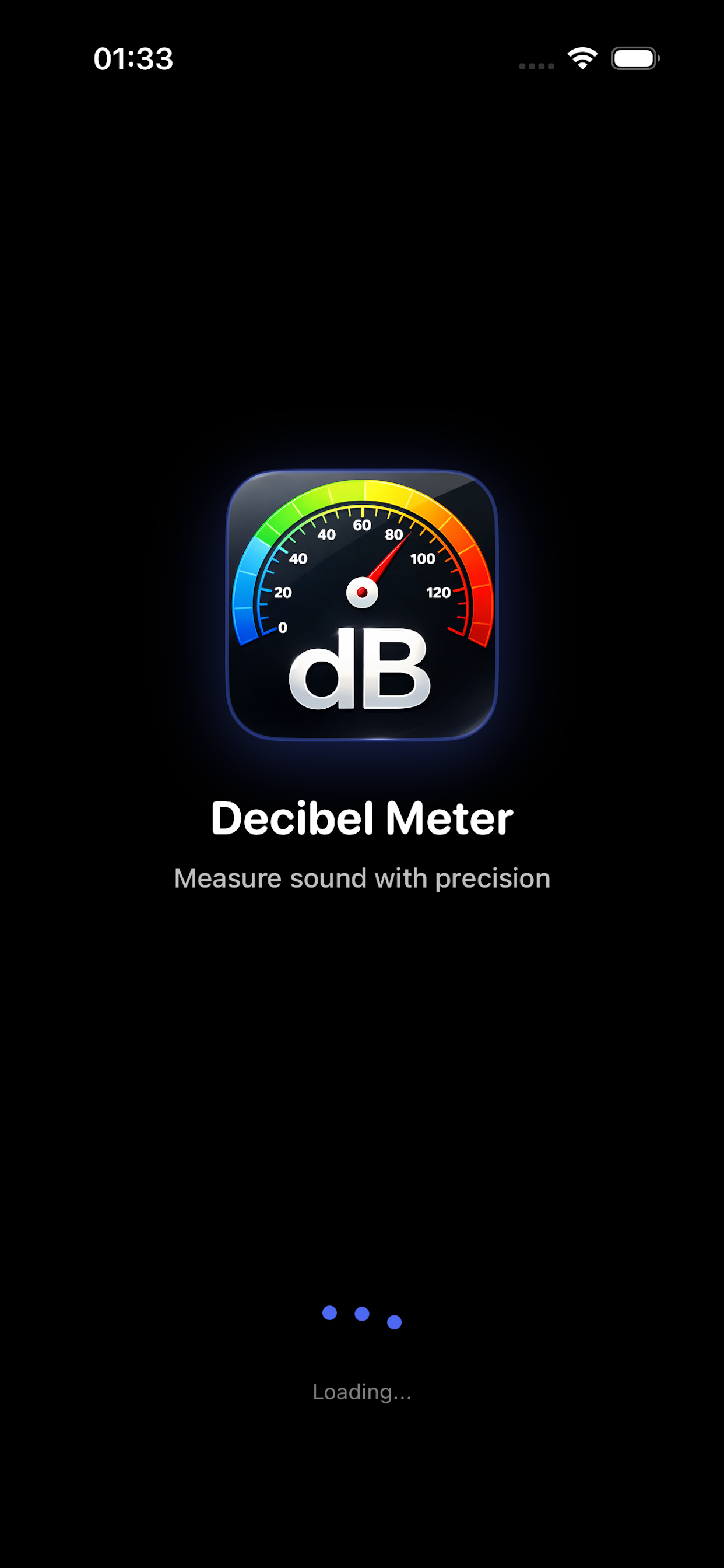 Decibel Meter — history and sessions