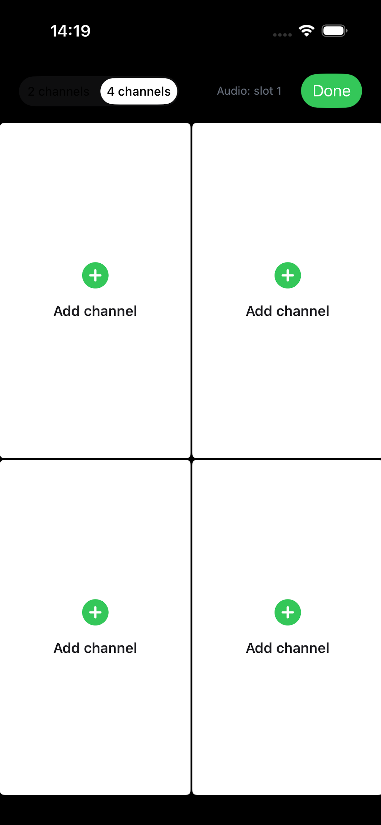 IPTV Player — playback