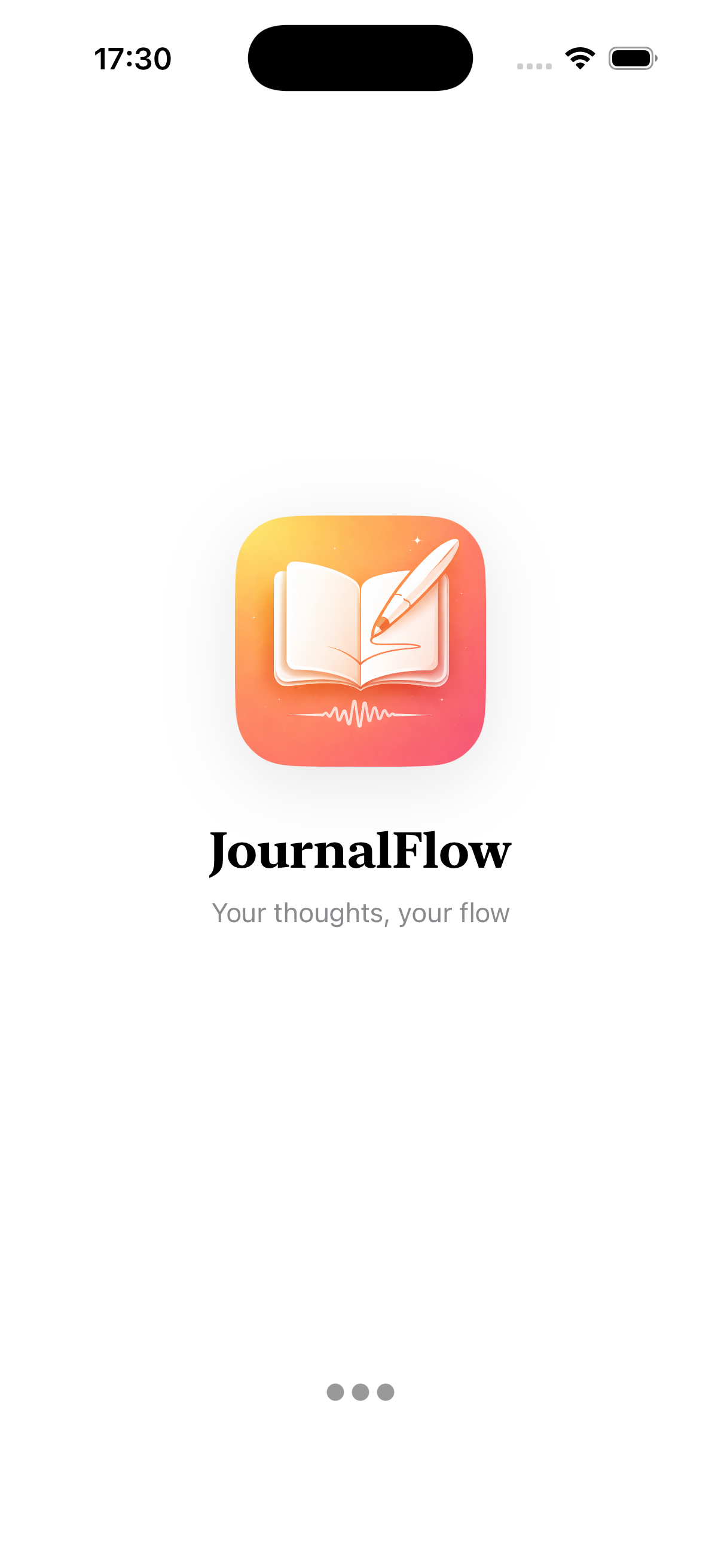 JournalFlow private journal app