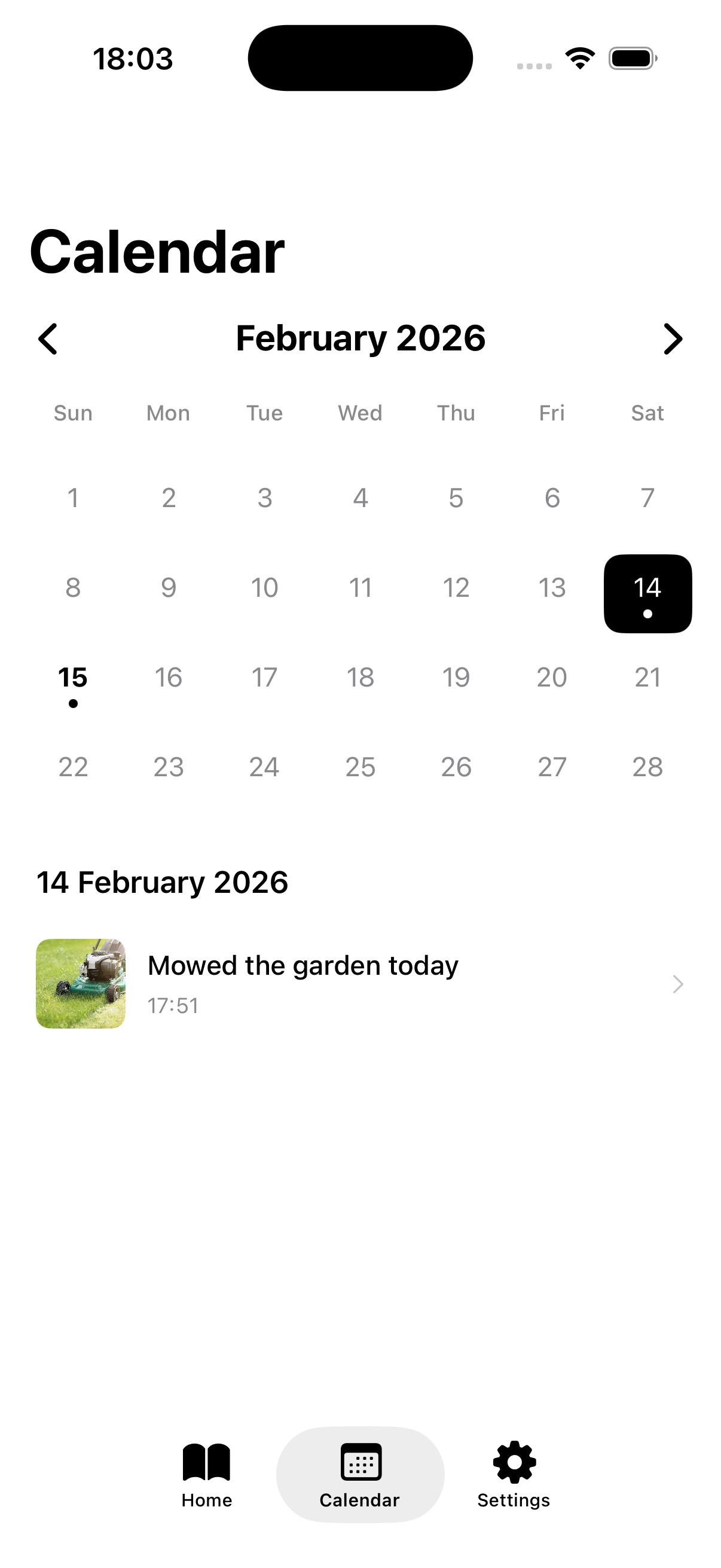 JournalFlow voice memo