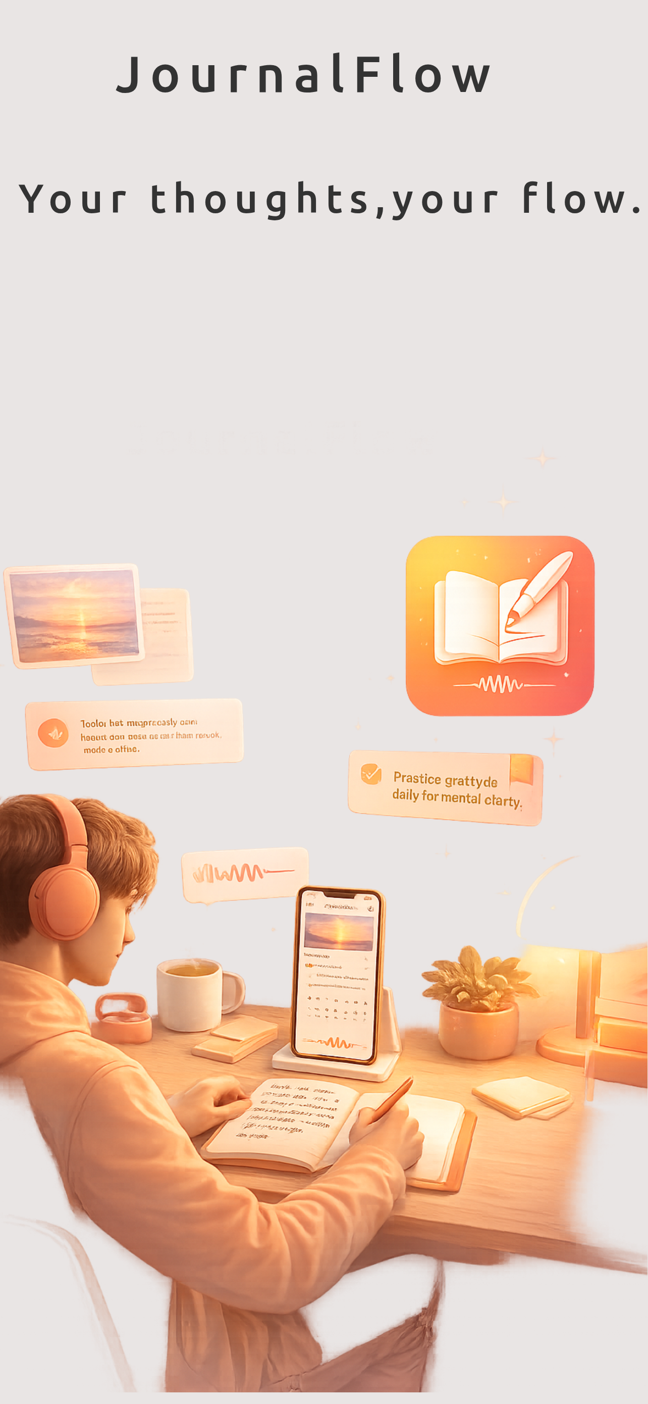 Daily journaling interface