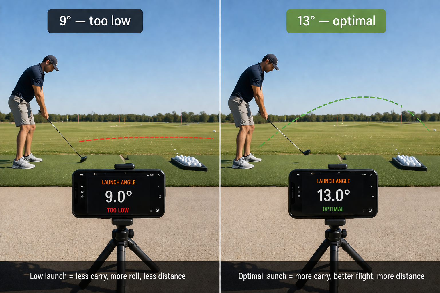How to Improve Your Golf Launch Angle Using Real Shot Data
